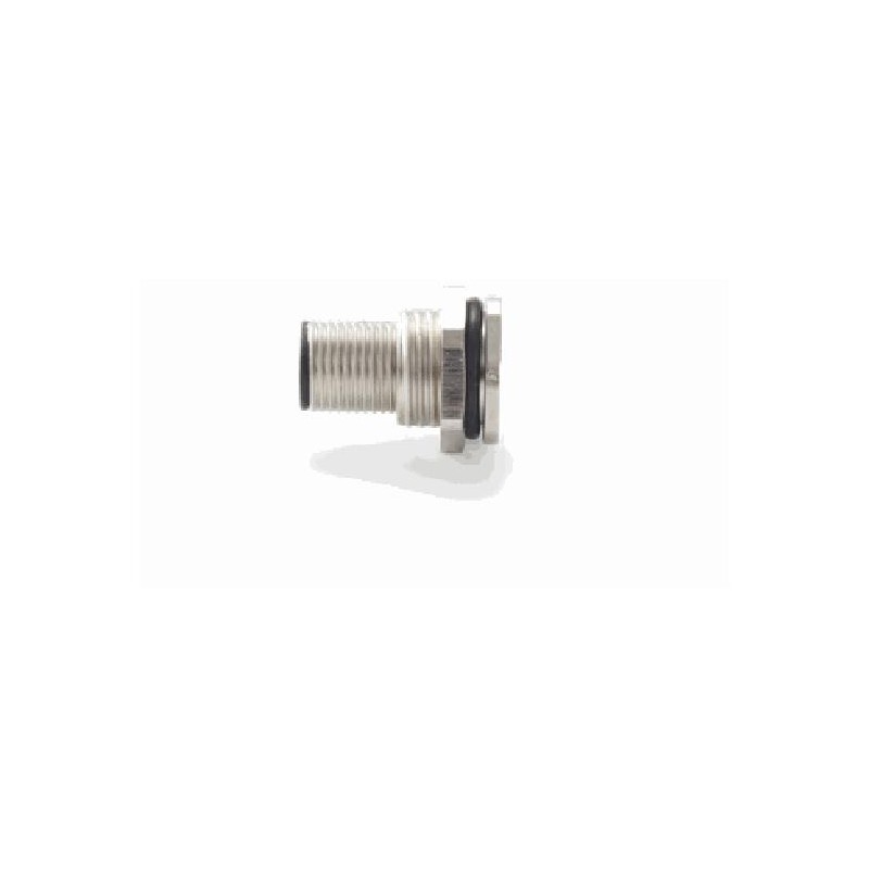 Connecteur mâle M12, 2 pol., S Encoding IP67, 16A, non-blindé